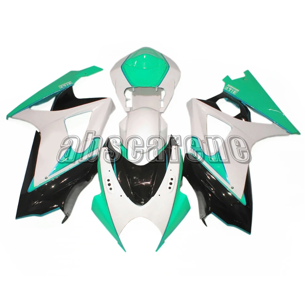 ABS пластик Полный обтекатели для Suzuki GSXR1000 K7 2007 2008 GSXR-1000 07 08 инъекции кузова мотоцикла белый зеленый черный