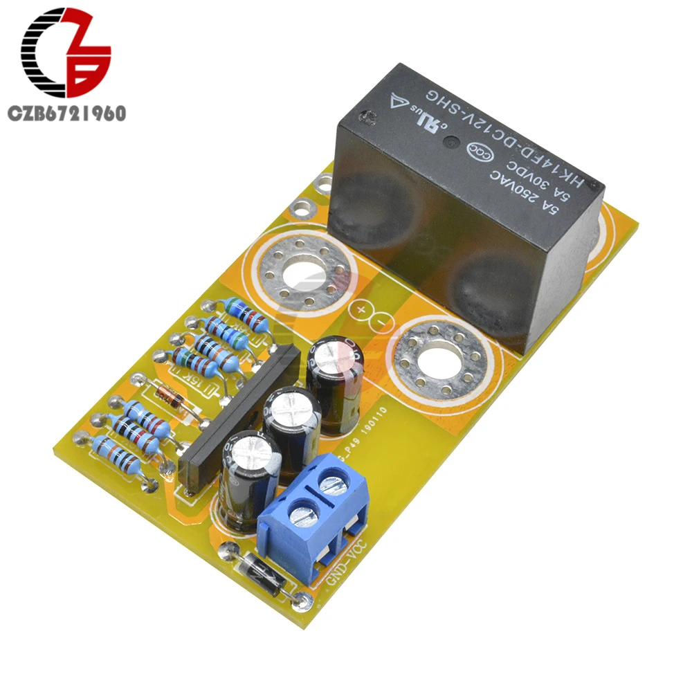 2 канала UPC1237 защита динамика печатная плата AC 12 V-16 V защитный модуль с реле задержки времени для усилителя