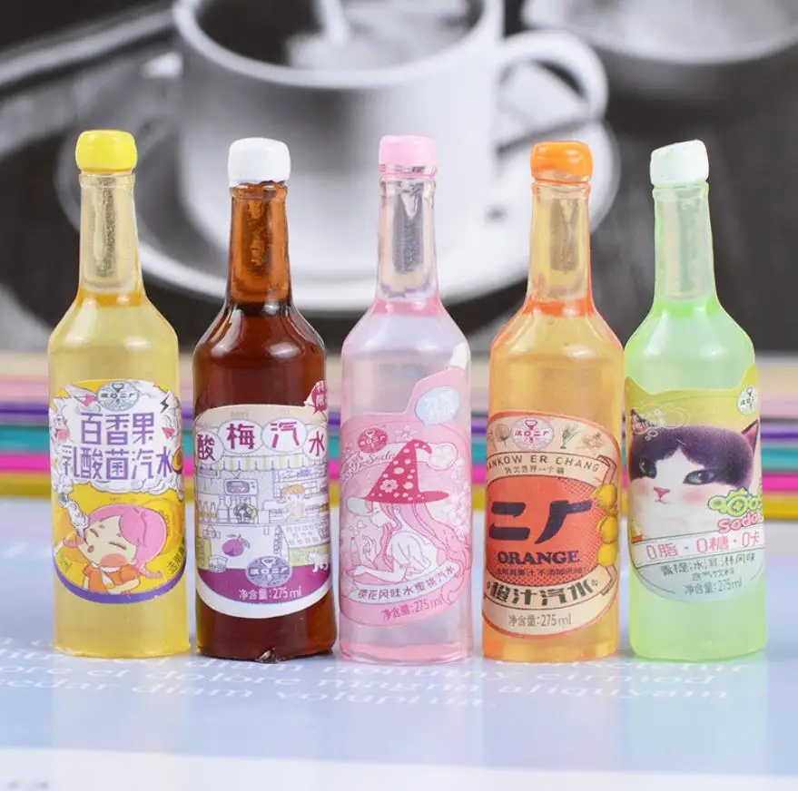 Смола Имитация напитков искусственные поделки с плоской задней стороной кабошон