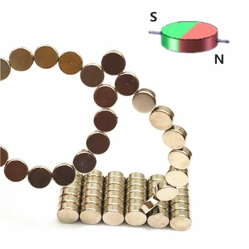 

20pcs Radial magnet 10x3 mm Strong Neodymium Magnet N35H NdFeB Diametrically High Temp Small Round Magnetic magnetic encoder