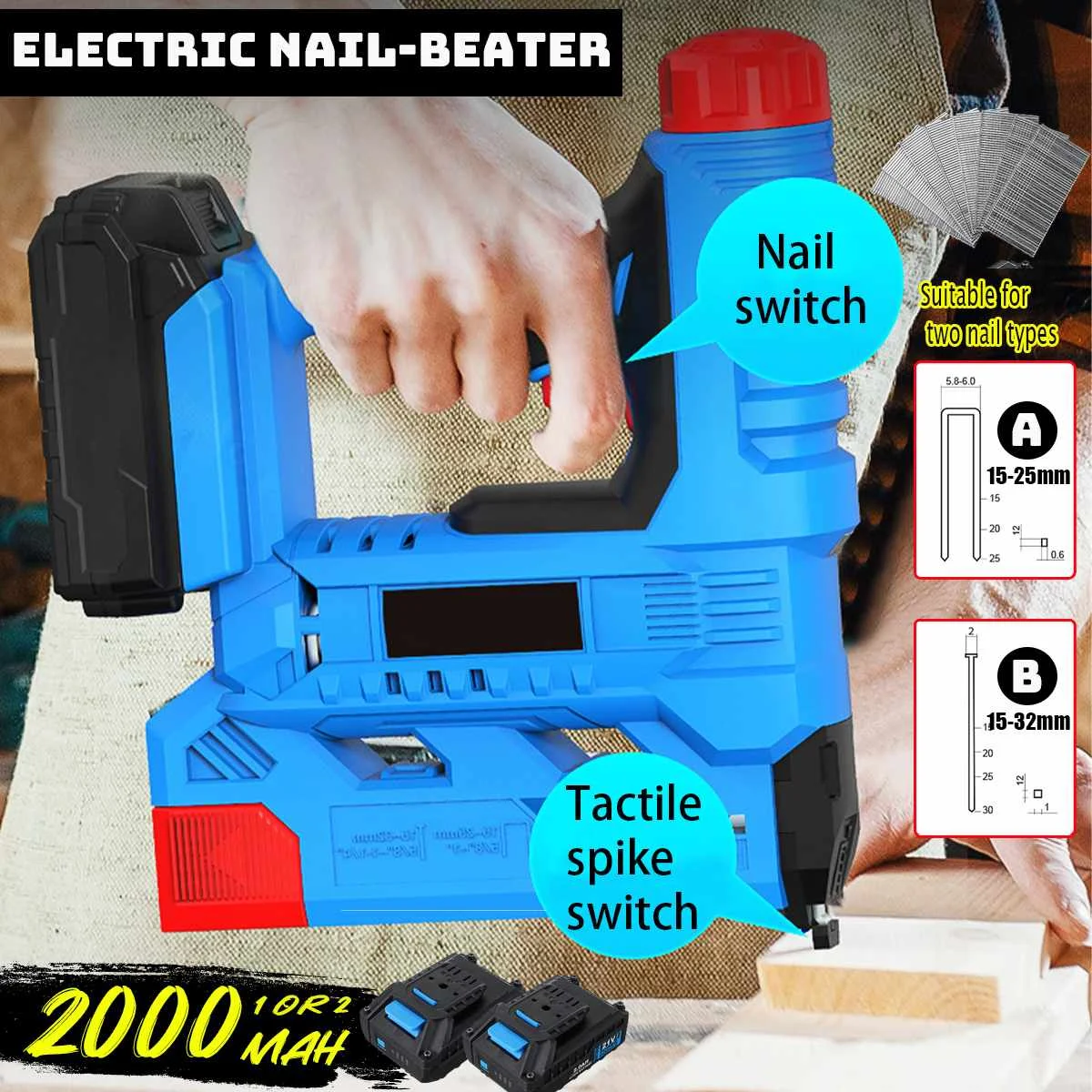 Tools Power Tools Drillpro Electric Cordless Lithium Battery