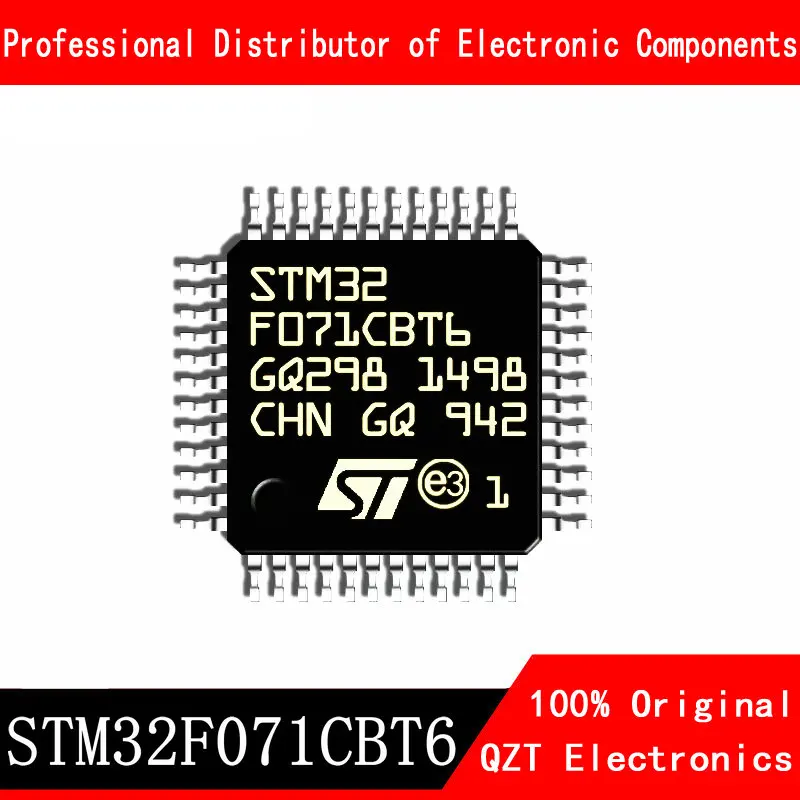 5pcs/lot new original STM32F071CBT6 STM32F071 LQFP-48 microcontroller MCU In Stock 5pcs lot new original stm32f100vet6 stm32f100 lqfp 100 microcontroller mcu in stock