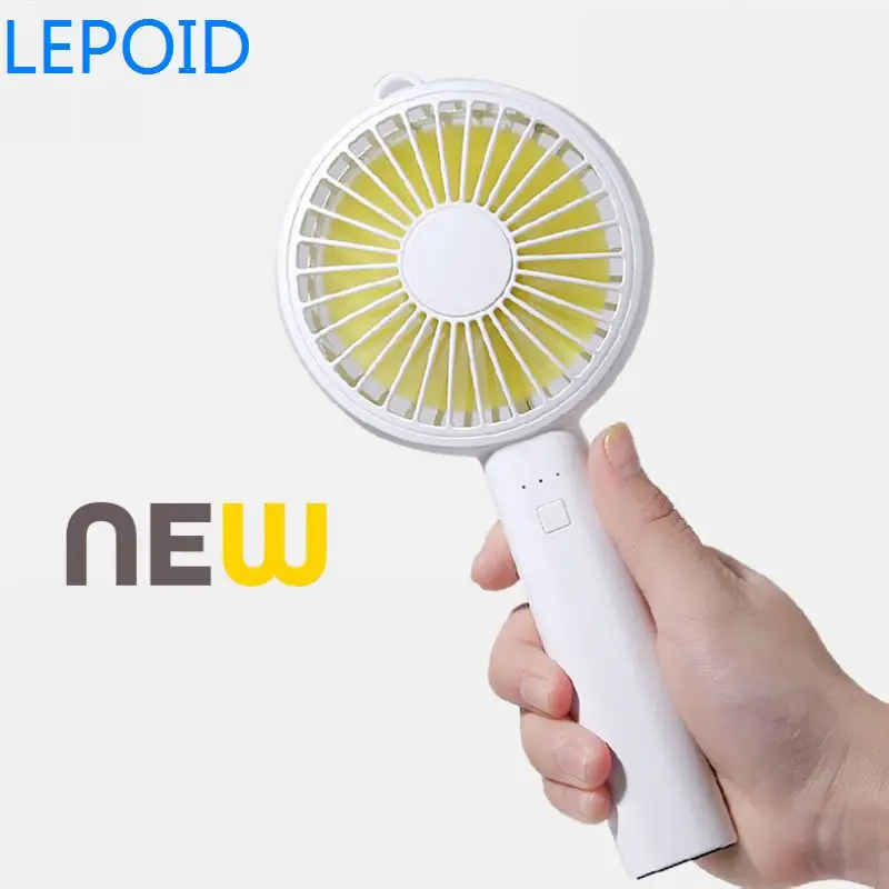 

Lepoid Mini Desktop Fan Rechargeable Cooler Portable USB Pocket Handheld Fan for Outdoor Travel Home