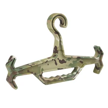 

Camouflage Tactical Heavy Duty Coat Hanger Utility Non-Slip Durable Hanger for Coat Vest Airsoft Gear Hunting Outdoor Paintball