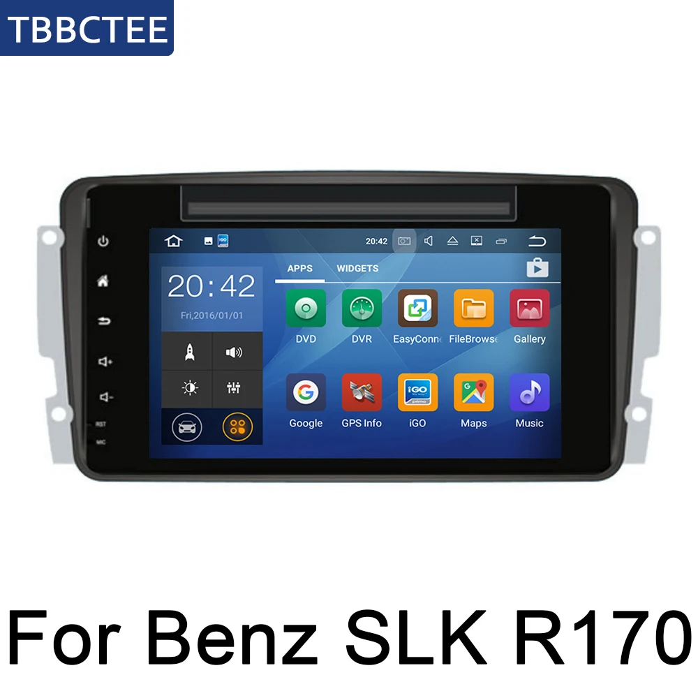 Для Mercedes Benz SLK W1070 1998~ 2002 NTG автомобильный dvd-плеер gps навигация автомобильное мультимедиа андроид система HD экран Радио стерео