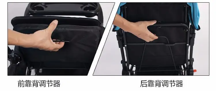 Двойная коляска Твин детская легкая коляска складная Передняя и задняя откидная детская коляска Babyfond