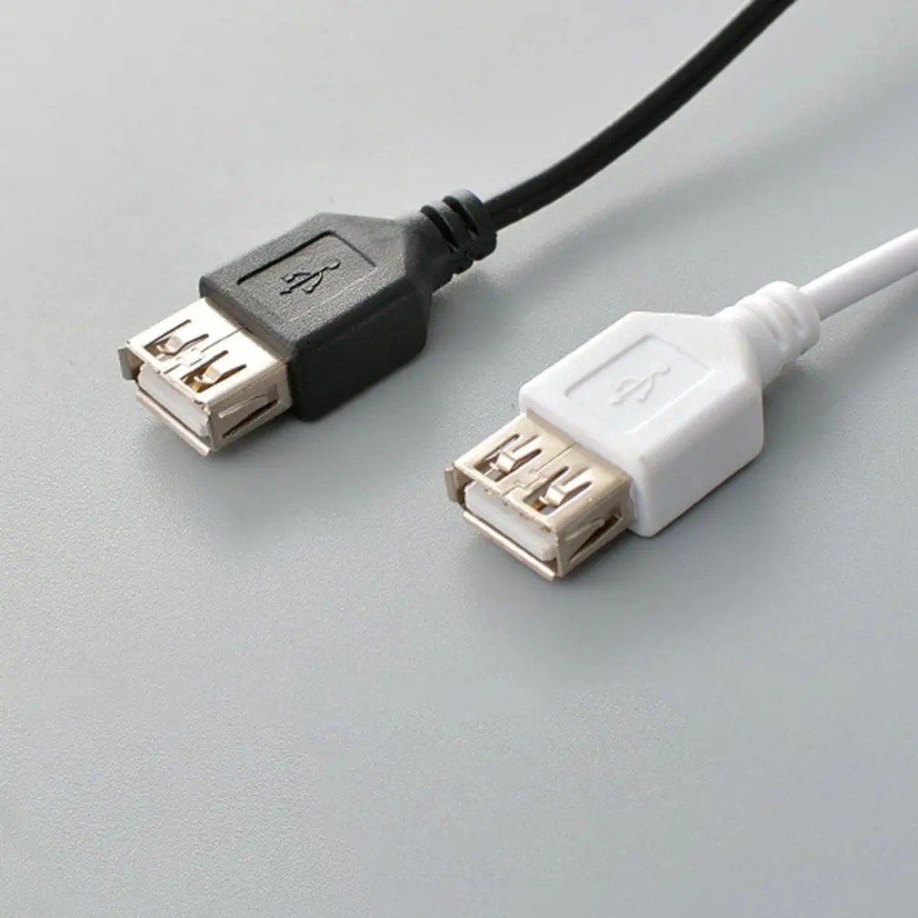 Usb удлинитель черный и белый маленький медный вентилятор Usb2.0 A Male To A Famle