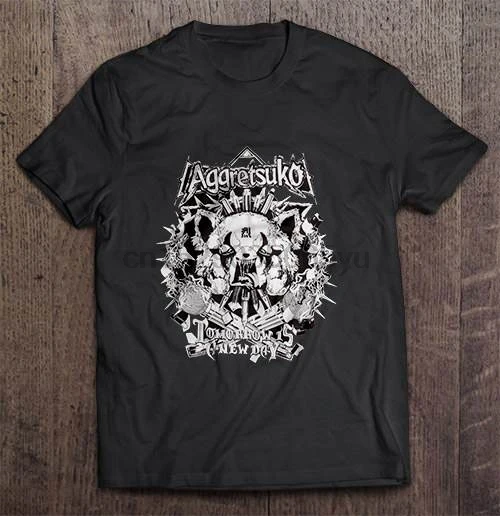 

Men T Shirt Aggretsuko Tomorrow Is A New Day Women t-shirt