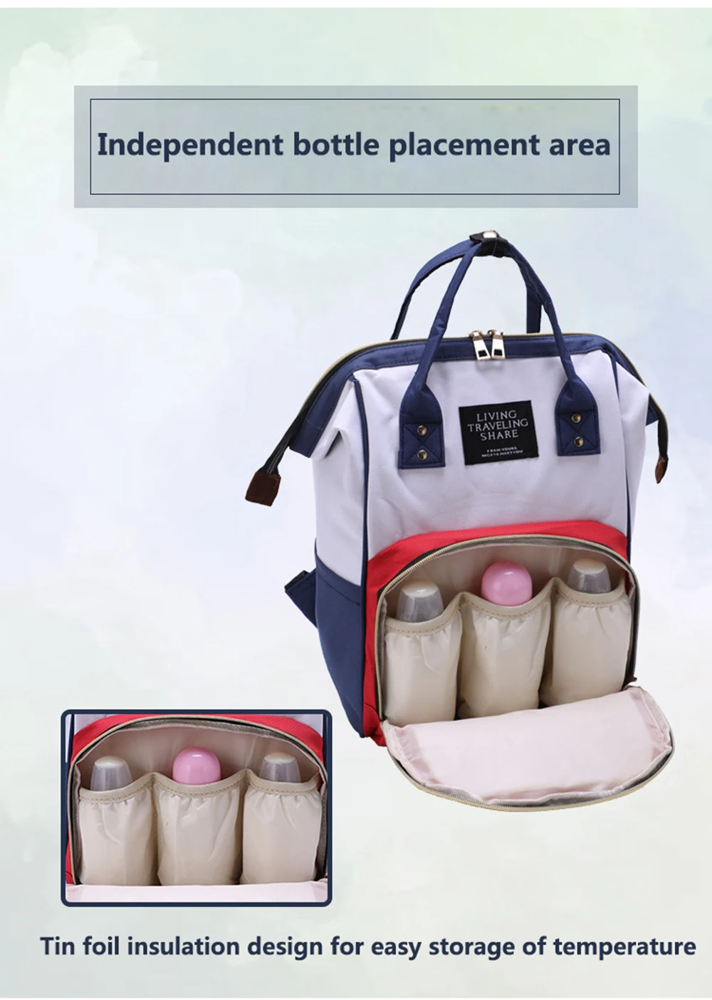 Fashion Mummy Maternity Nappy Bag Brand Large Capacity Outdoor Travel Diaper Bag Waterproof Baby Nursing Bags For Baby Care