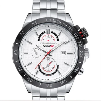 

New Popular Night Light Waterproof Large Dial Fashion Temperament Luxury Sports Men's Watch Small Dial No Work B115