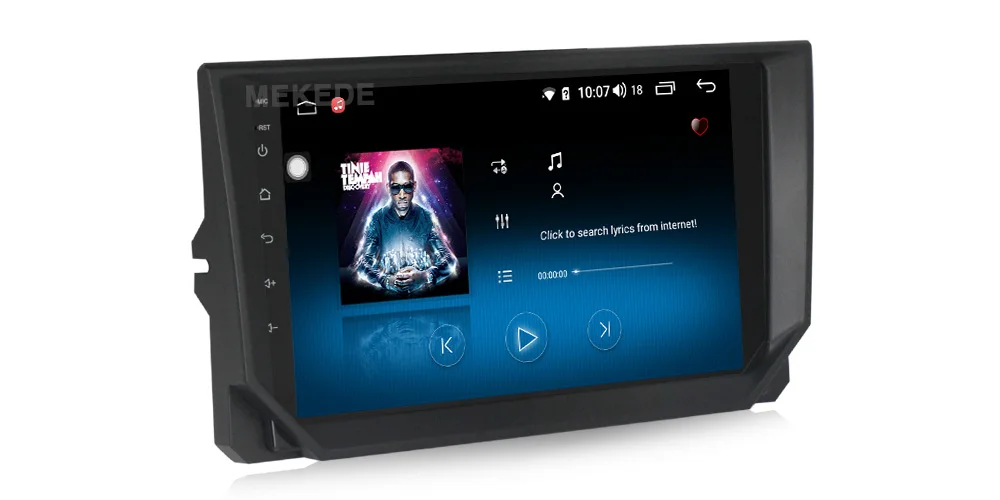 MEKEDE ips DSP 4G 64G Android 9,0 2 DIN Автомобильный gps плеер для Seat Ibiza gps навигация поддержка 4G сеть сенсорный экран