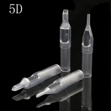 PEPAX 100 шт Ассорти Размер татуировки наконечники трубы 5D наконечники для иглы татуировки круглые алмазные плоские/Magnum стерилизованные Наконечники Татуировки