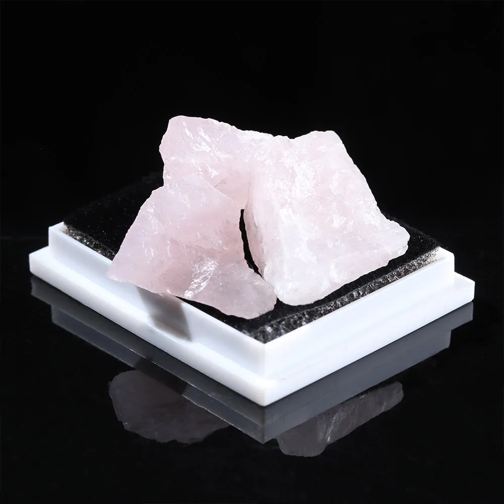 1 коробка кварцевых искусств натуральная шероховатая руда необработанные