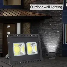 Водонепроницаемый светодиодный прожектор алюминиевый корпус коррозионно-стойкого прожектора IP65 50 Вт 100 Вт наружная садовая сценическая лампа для двора