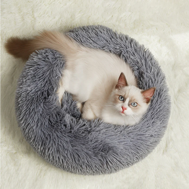 Sleep Luxury Soft Plush Dog Bed Round Shape Sleeping Bag Kennel Cat Puppy Sofa Bed Pet House Winter Warm Beds Cushion Cat Bed Sleep Luxury Soft Plush Dog Bed Round Shape Sleeping Bag Kennel Cat Puppy Sofa Bed Pet House Winter Warm Beds Cushion Cat Bed
