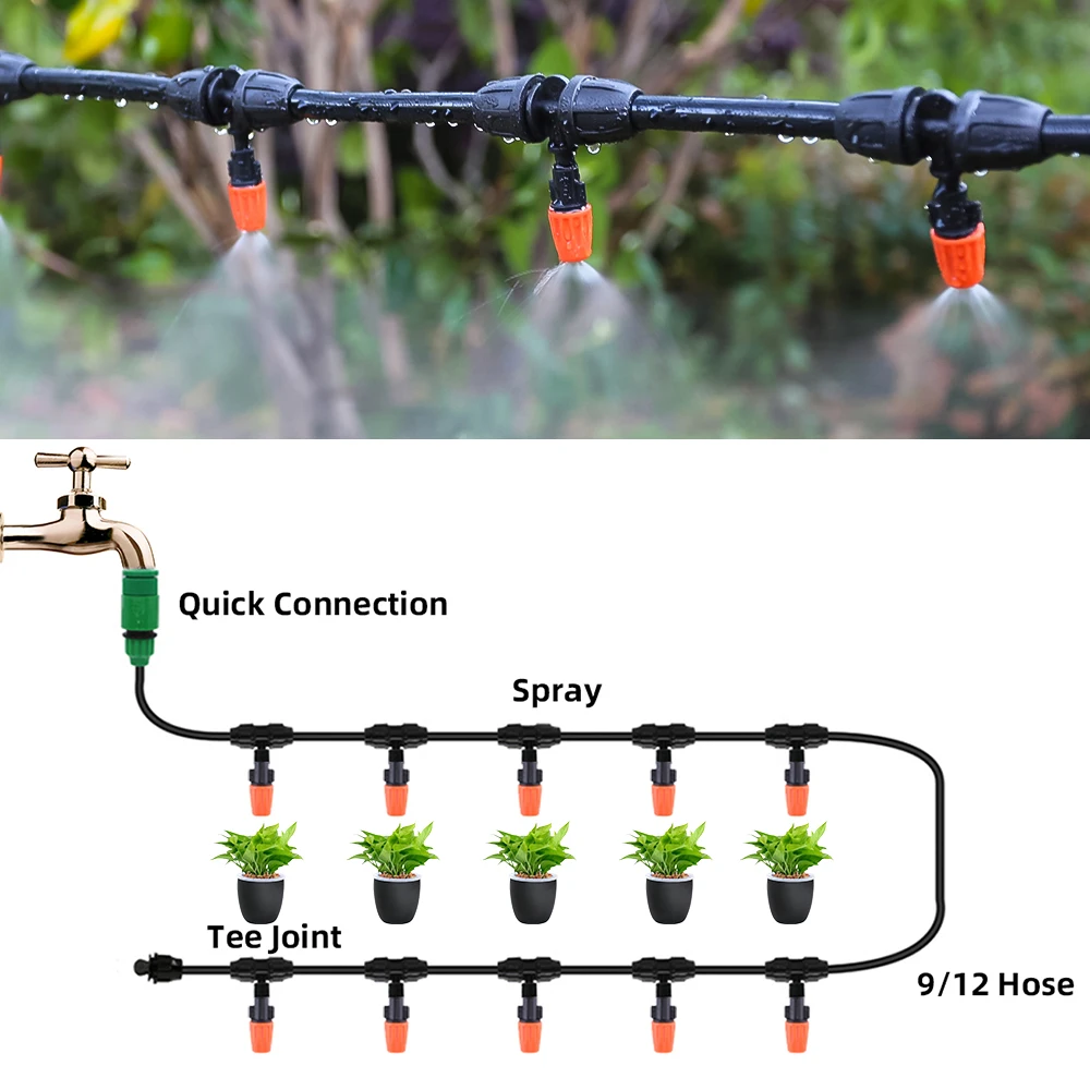 

Шланг для орошения «сделай сам», 10 м, 9/12 дюйма