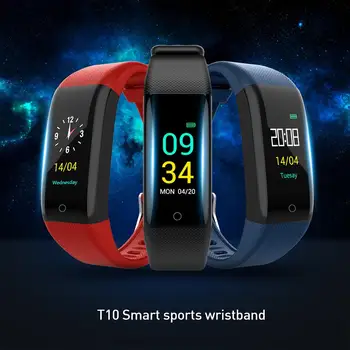 

T10 Smart Bracelet IP68 Waterproof Smart Watch Heart Rate Fitness Tracker Wearable Device For Android IOS Swim Smart Wristband