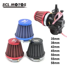 Cleaner Carburetor Intake-Pipe Mushroom-Head Scooter MOTOS AIR-FILTER Universal 38mm