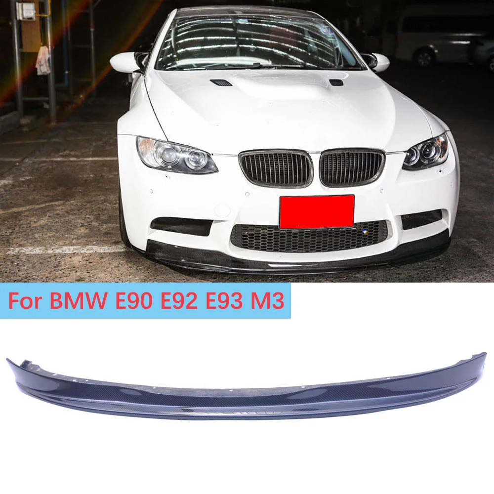 Spoiler Per Labbro Anteriore In Vera Fibra Di Carbonio Per Bmw Serie 3 E90 E92 E93 Smc M-Tech M Sport Paraurti Car Styling