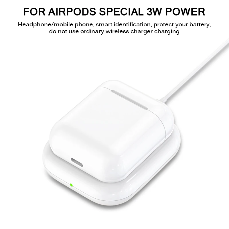 2 в 1 для смартфонов AirPods для IPhone11 Pro Max для huawei mate 30 Pro 30RS беспроводные наушники зарядное устройство Быстрая зарядная станция