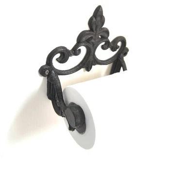 

Retro Hanging Tissue Rack Towel Shelf Hardware Pendant Vintage Toilet Paper Holder Iron Rustic Tissue Rack Bathroom Accessories
