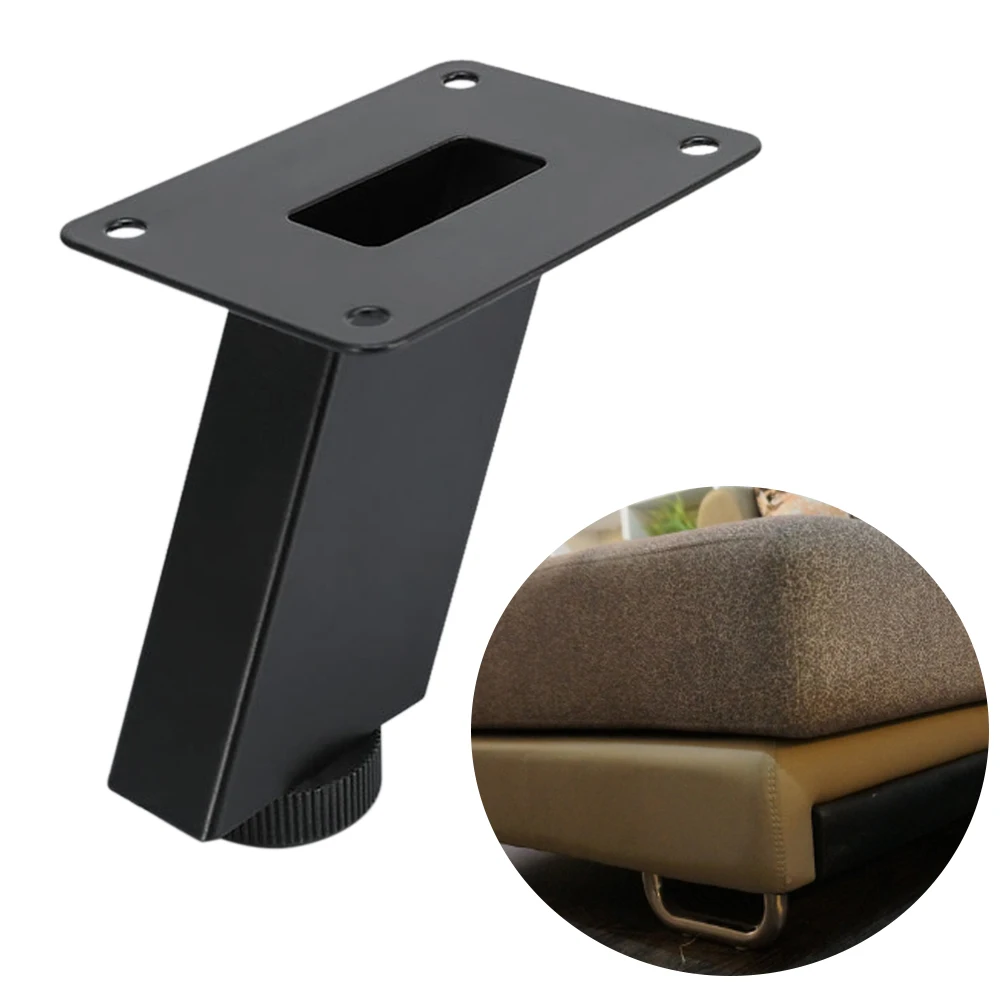 

8cm Non Slip Bed Desk Support Adjustable Height Home Breakfast Bar Iron Hardware Furniture Legs Table Sofa Feet Cabinet Office