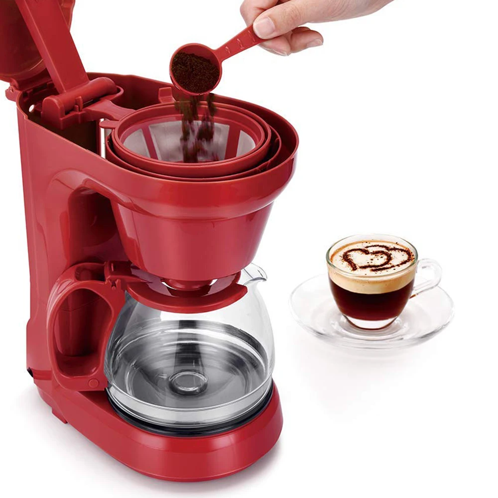 750ML Electric Drip Coffee Maker 650W Household Coffee Machine Tea Coffee Pot Milk Coffee Maker for Gift 220V 240V|Coffee Makers| - AliExpress