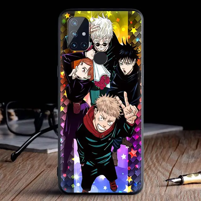 For OnePlus 8 Nord 7Pro Case For One Plus Z N10 5G 8T 7 Pro n100 7T 6T Full Protection Soft Phone Cover Jujutsu Kaisen Anime Sac B12