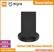 Xiaomi Vertical Wireless Charger 20W Max with Flash Charging Qi Compatible Multiple Safe Stand Horizontal for Xiaomi Smartphone