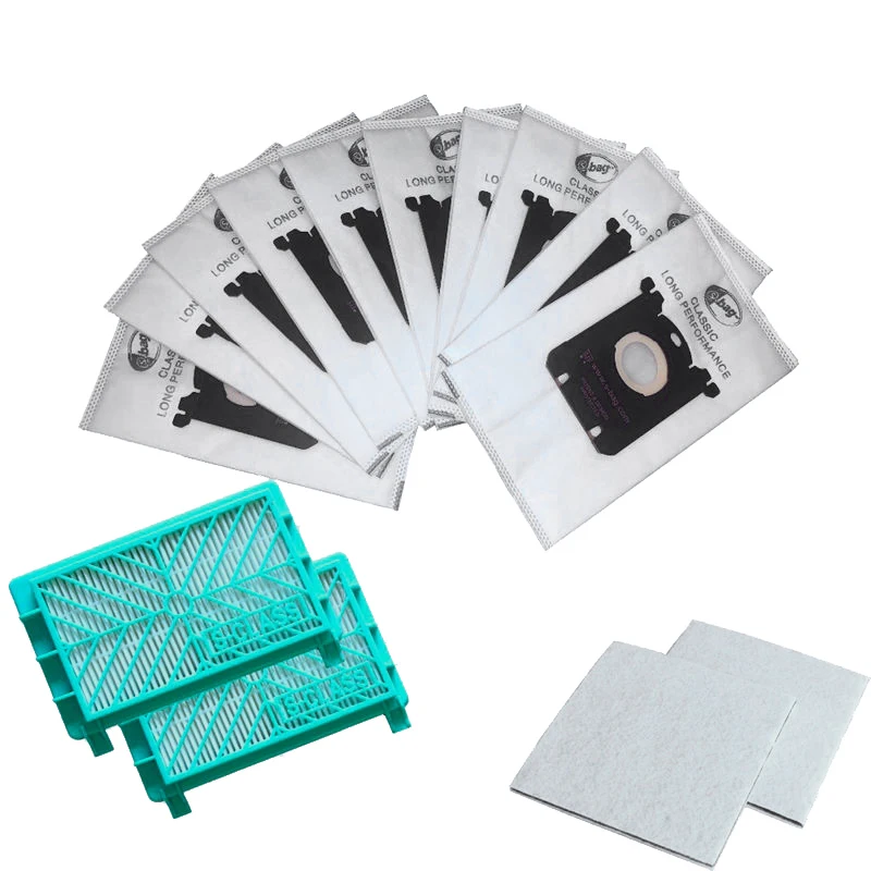 

SANQ Hepa Filter Dust Bag Set S-Bag for Philips Fc8408 Fc8613 Fc8606 Fc8716 Fc8732 Fc8915 Hr8568 Vacuum Cleaner
