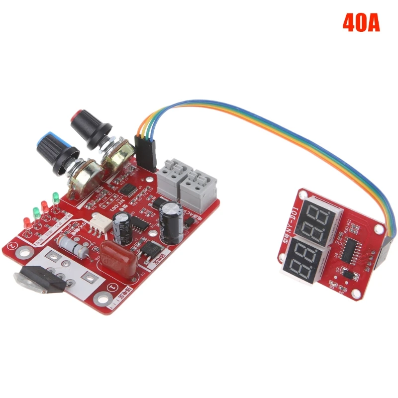 

Spot Welder Time Control Board 40A Current Controller with Digital Display
