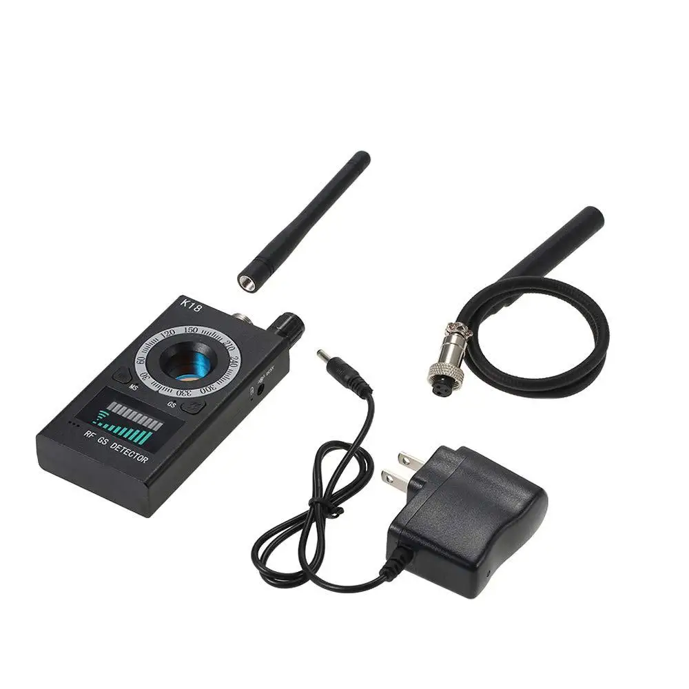 1MHz-6.5GHz K18 Multi-function Anti-spy Detector Camera GSM Audio Bug Finder GPS Signal lens RF Tracker Detect Wireless Products - Famidy.com