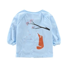 Детский нагрудник; тканевый водонепроницаемый комбинезон с длинными рукавами и героями мультфильмов; аксессуары для кормления