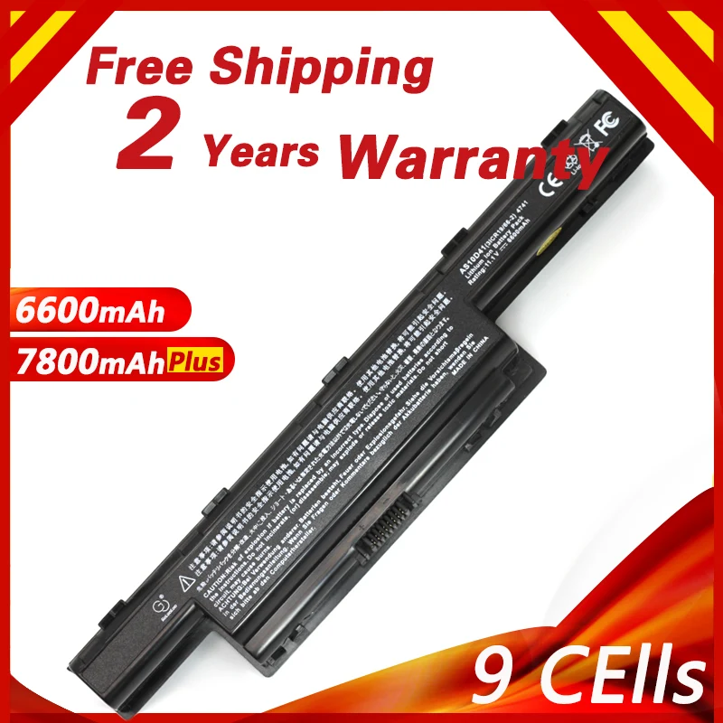 Аккумулятор на 9900 мА · ч для Acer Aspire 4741 4741G 4251 5741 5750G 7551 AS10D41 AS10D51 AS10D61 AS10D71 AS10D73 AS10D75