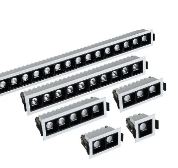 Dimmable empotrado de CREE llevó las luces de techo 2w 4w 6w10W 20W 30W COB LED luces abajo AC85 ~ 265V lámpara de tira LED iluminación interior