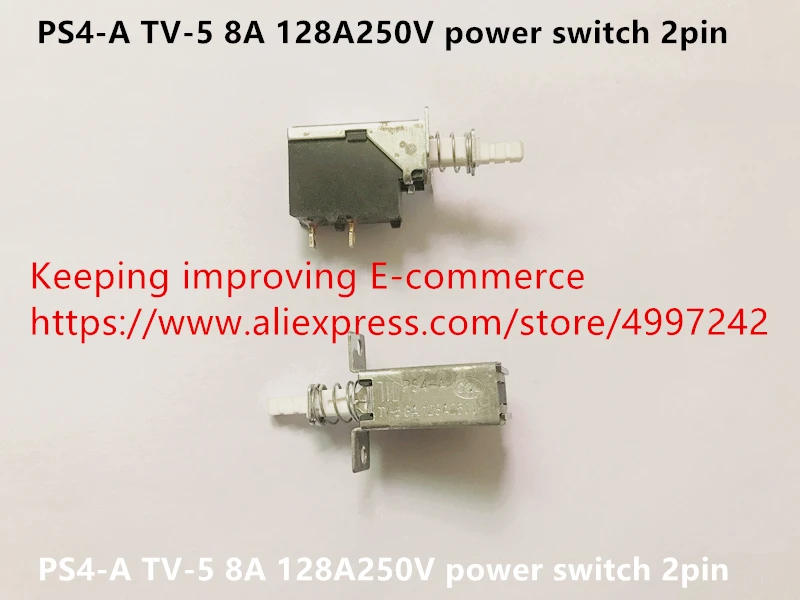 Горячая точка PS4-A TV-5 8A 128A250V выключатель питания 2pin гарантия качества |