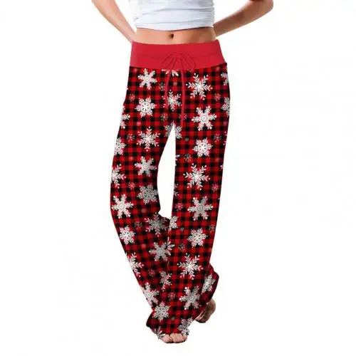 Lounge Pants High Waist Wide Leg 