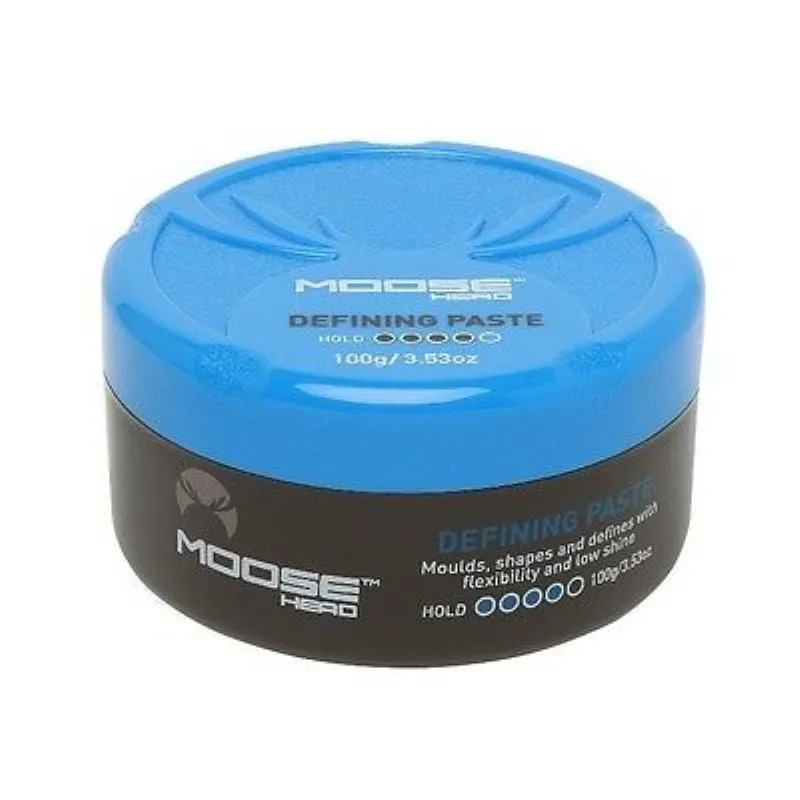 

Moosehead Defining Paste 100g Moulds Shapes Defines Flexibility Low Shine