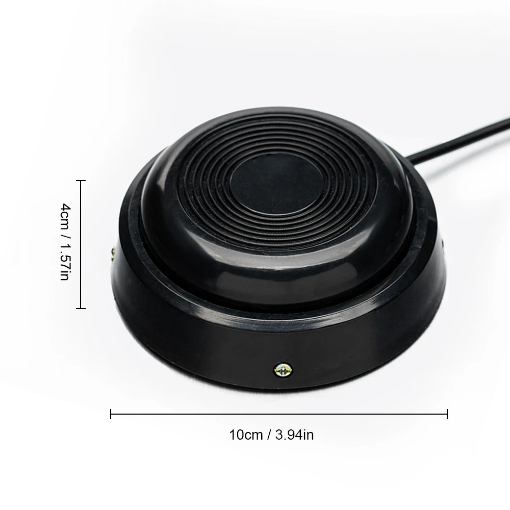 

Aluminum Alloy Tattoo Foot Pedal Switch for Tattoo Machine Power Supply 360 Degree Round Tattoo Tool Tattooing Pedal supplies
