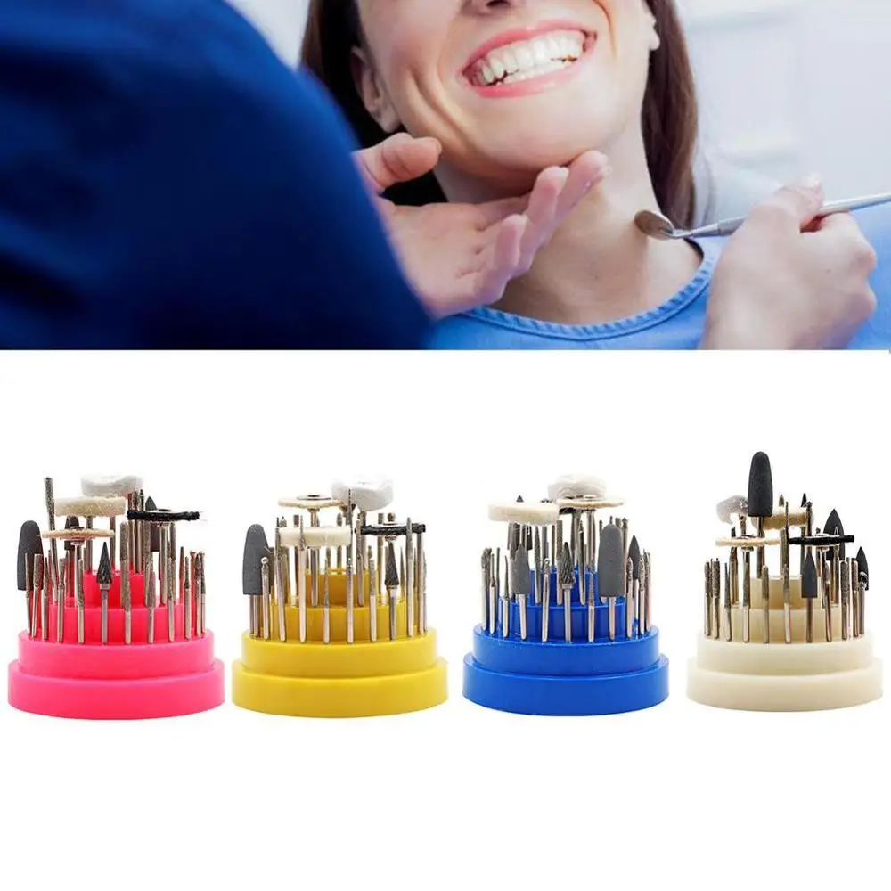 Новинка 41 шт. стоматологическая лаборатория силиконовая резина вращающаяся