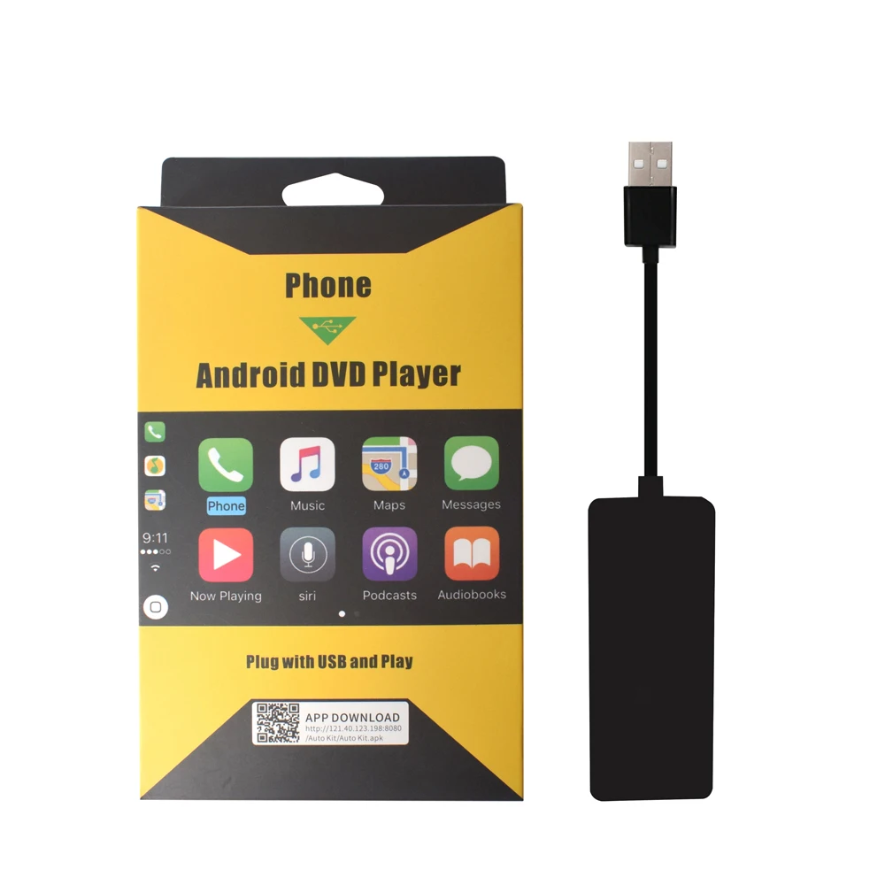 Автомобильная навигация USB модуль Carplay для iPhone Bluetooth соединение проекция телефона