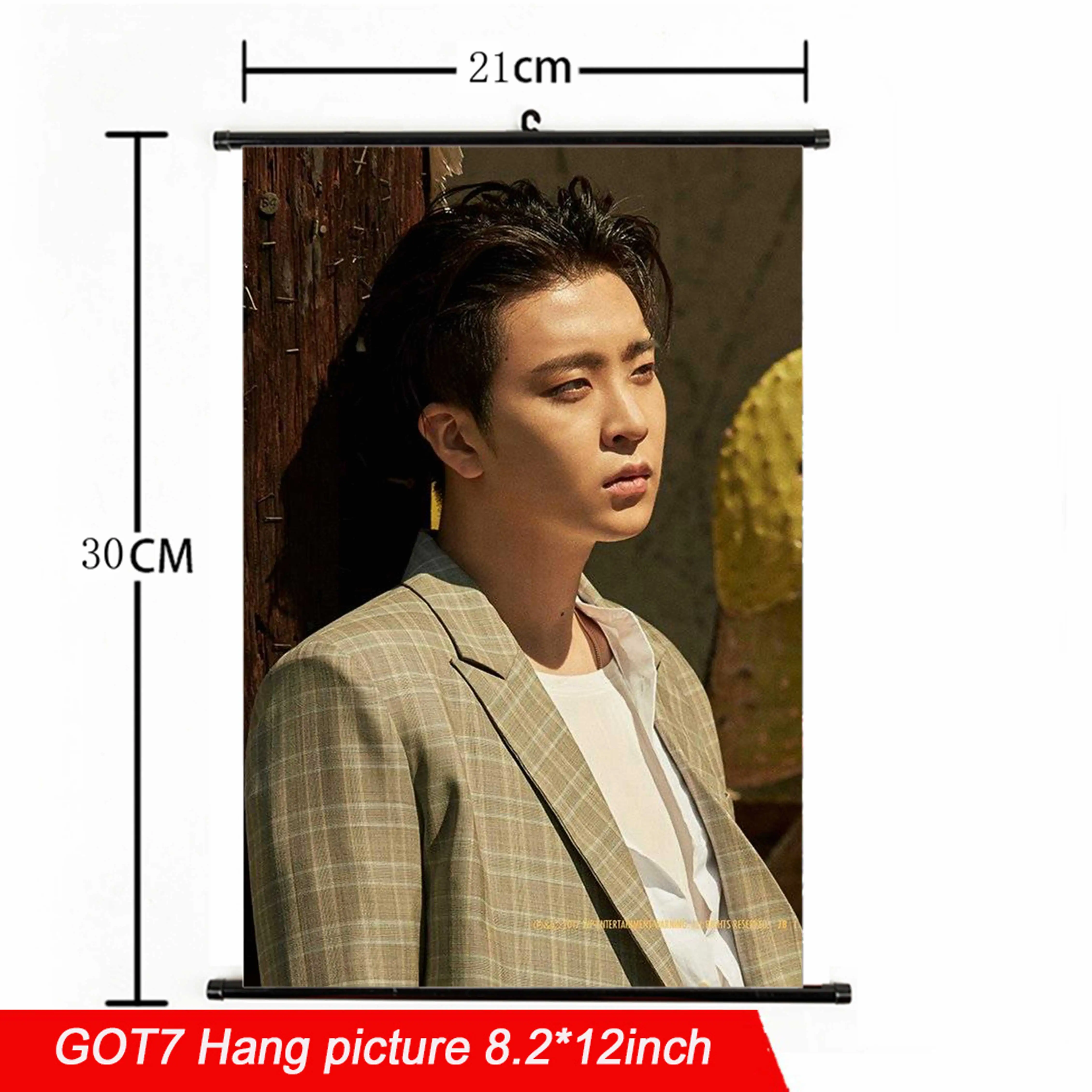 Мода Kpop GOT7 повесить картину 21*30 см Ткань плакат альбом высокое качество GOT7 альбом повесить фото для поклонников Коллекция подарков
