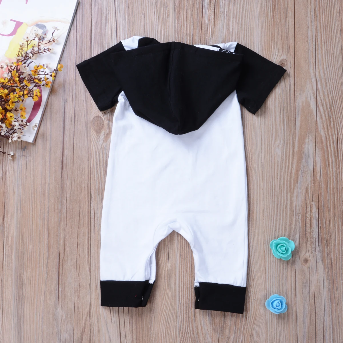 Halloween Costume Newborn Baby Boy Clothes Long Sleeve Hoodies Romper Jumpsuit Festival Outfit 0-24M
