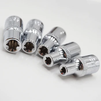 

11pcs Socket Wrench Grip Adapter Adjusted Plum Star Power Connecting Accessories