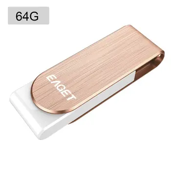 

EAGET F50 High Speed USB 3.0 Pendrive USB 32G 256G 128G 64G 16G Flash Drive Pen Drive Key Metal USB Stick For PC High Capacity