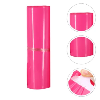

100pcs Shipping Envelopes Self Sealing Plastic Mailing Bags Packaging Bag (Pink)