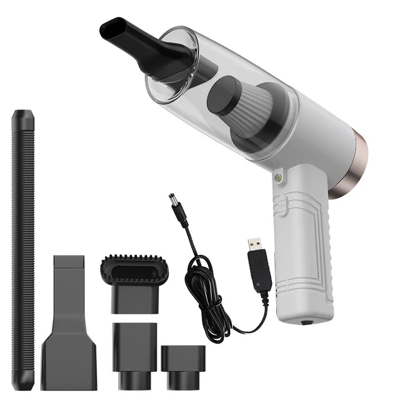 US $21.84 New Type 3 In 1 Vacuum Cleaner For Vehicle Dry Wet Strong Suction Small Wireless Car Vacuum Cleaner With High Power Of Fragrance