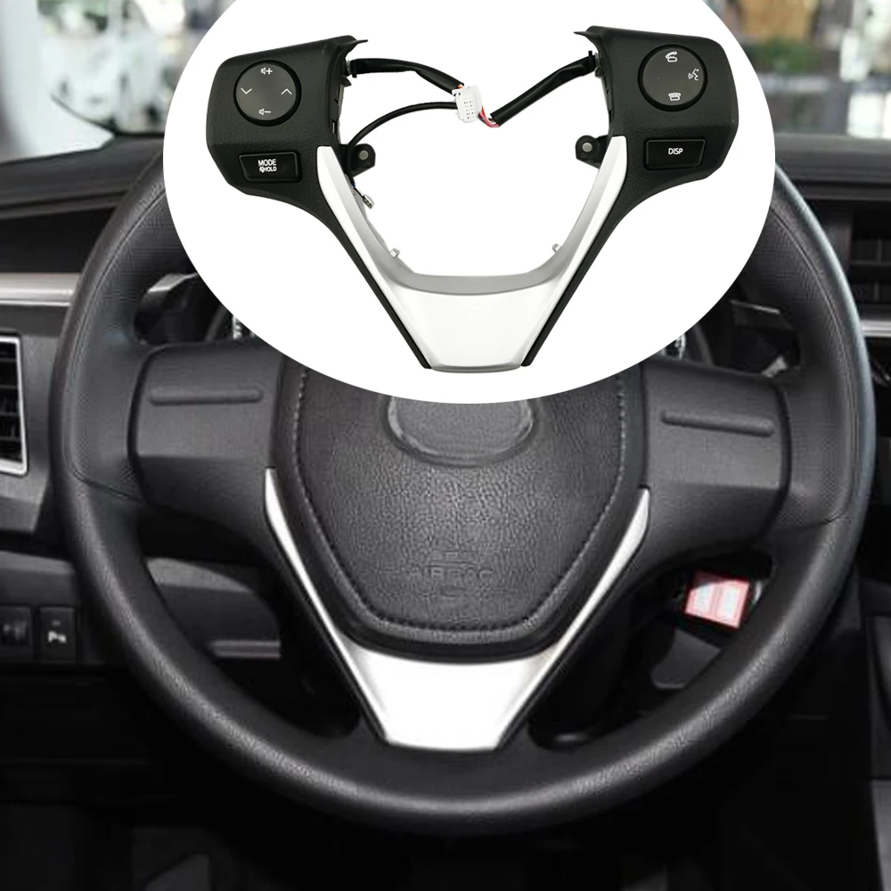 84250 02560 кнопки Bluetooth телефон рулевое колесо аудио кнопка управления для TOYOTA Corolla RAV4