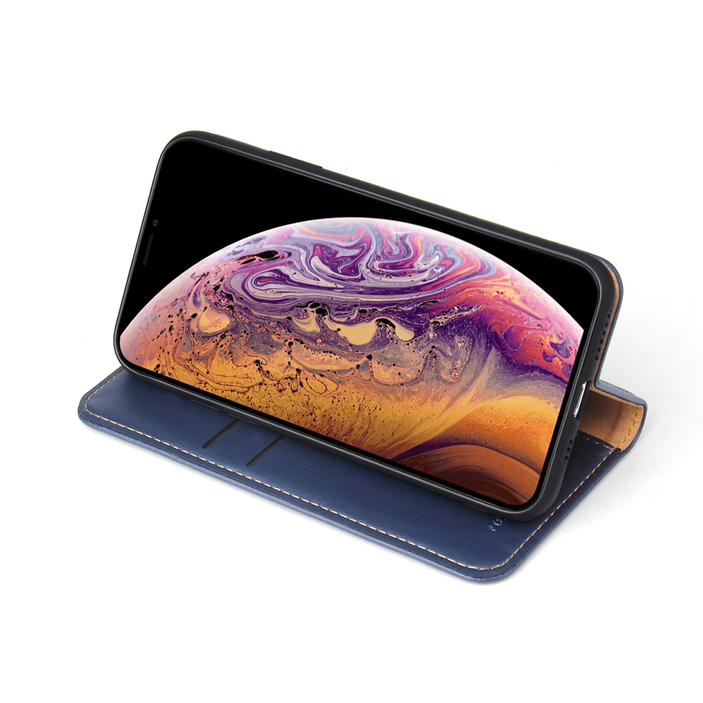 Для iPhone Xs Max XR X iPhone8 7 Plus PU кожаный кошелек противоударный чехол защитный для