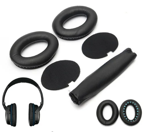 Подходит для BOSE QC15 наушники пояс для оголовья с 5 комплектами кожаных наушников